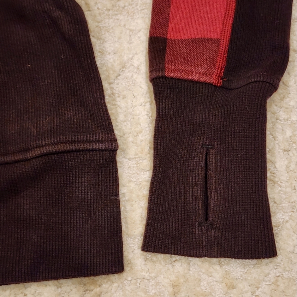 RARE Plaid Lululemon Scuba Hoodie - Picture 11 of 11